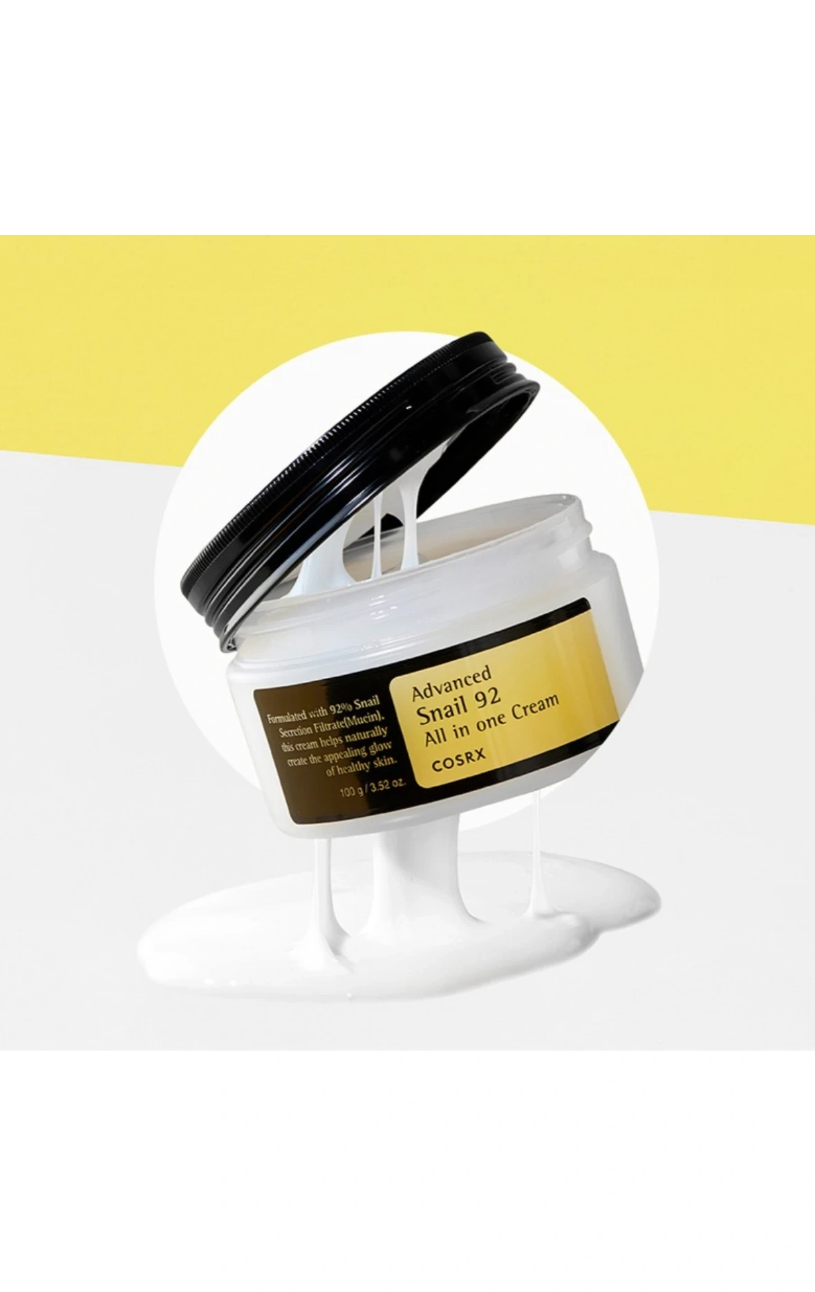 Advanced Snail 92 All in one Cream jar